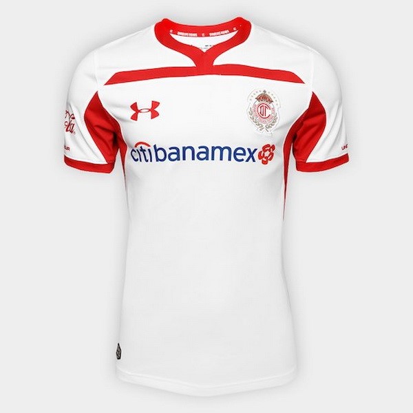 Maillot Football Deportivo Toluca Exterieur 2018-19 Blanc